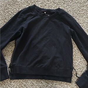 Black Lululemon Crewneck Top